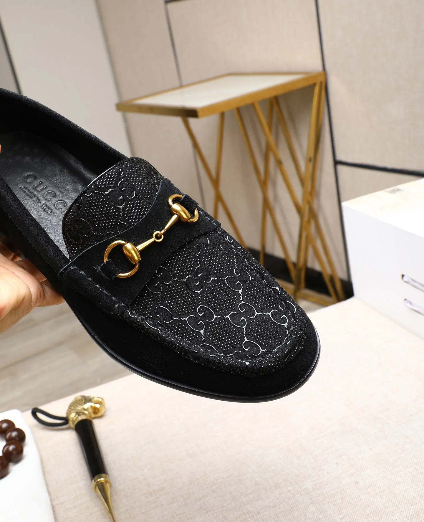 Men's shoes 💰500📛📛Original (water-dyed cow lining) GUCCI official website formal shoes🌀 Italian🇮🇹imported cowhide➕Top imported water-dyed cowhide lining💋Finely handmade Original bottom, the real thing looks better when photographed in person Standard size 38-44 (45 46 custom-made)